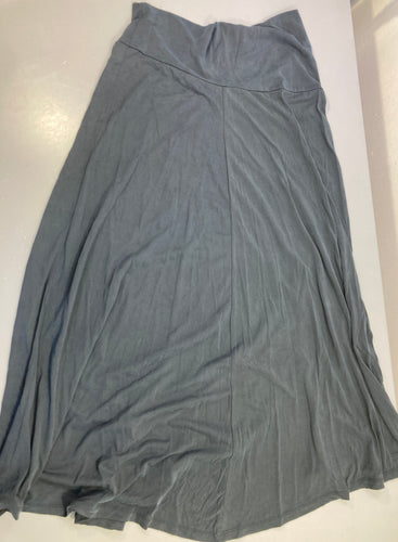 Jupe de grossesse en jersey gris anthracite, moins cher chez Petit Kiwi