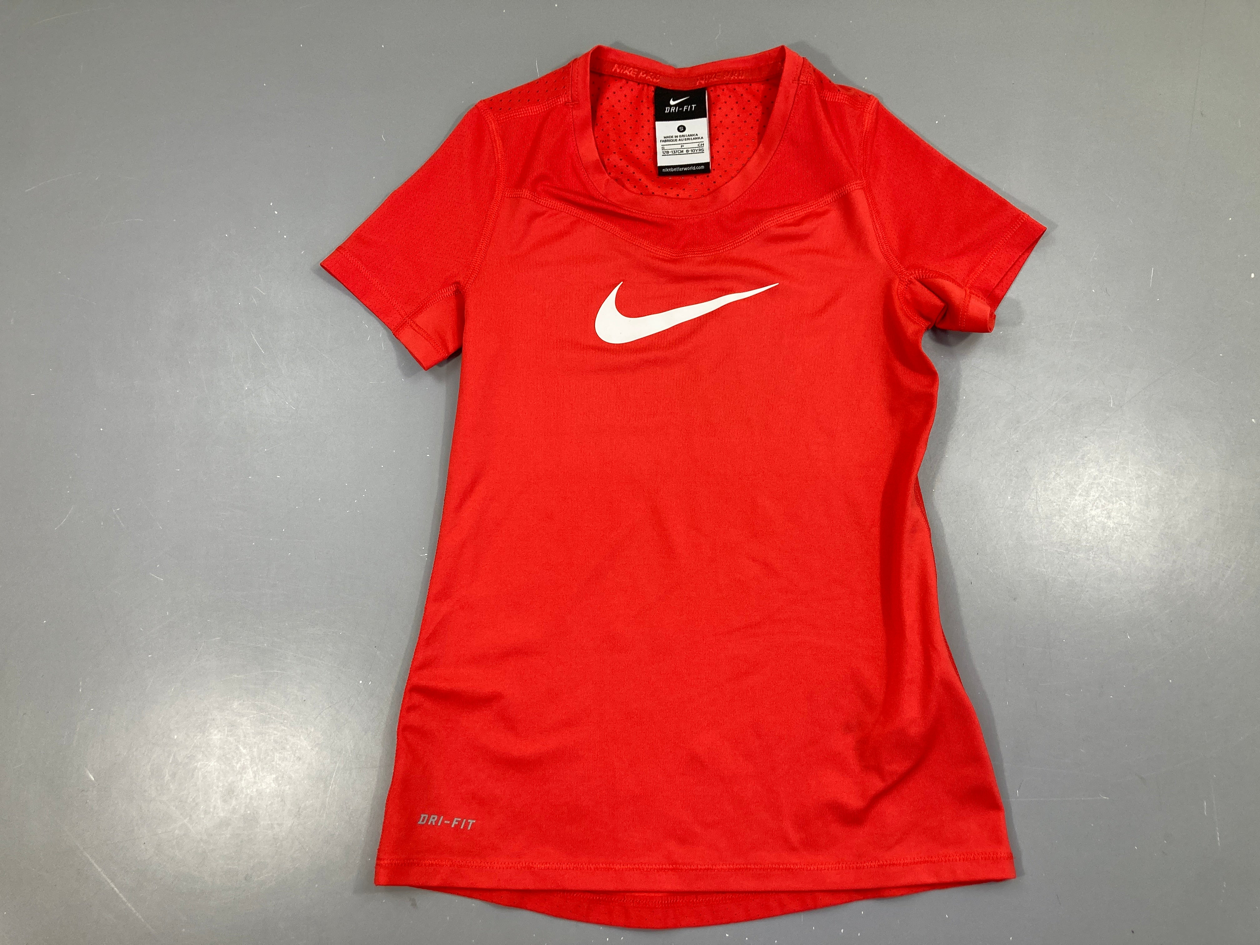 T-shirt m.c de sport rouge Nike