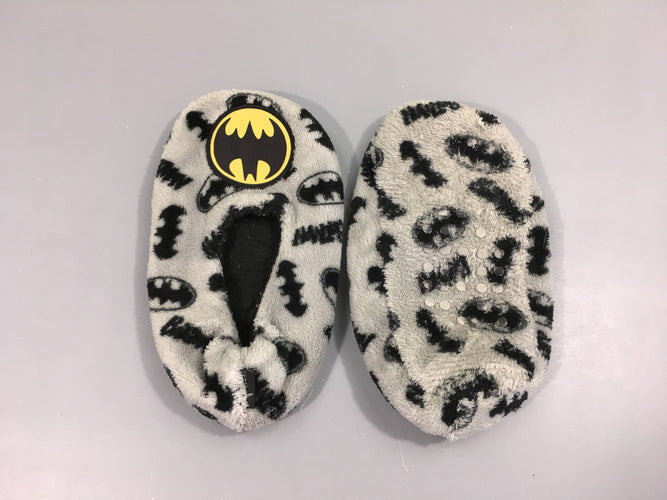 Pantoufles souples velours Batman, moins cher chez Petit Kiwi