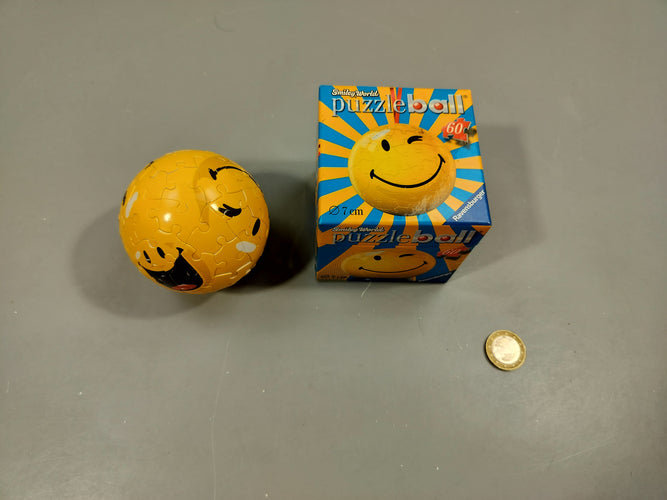 Complet puzzle  3D ball s.miley, moins cher chez Petit Kiwi