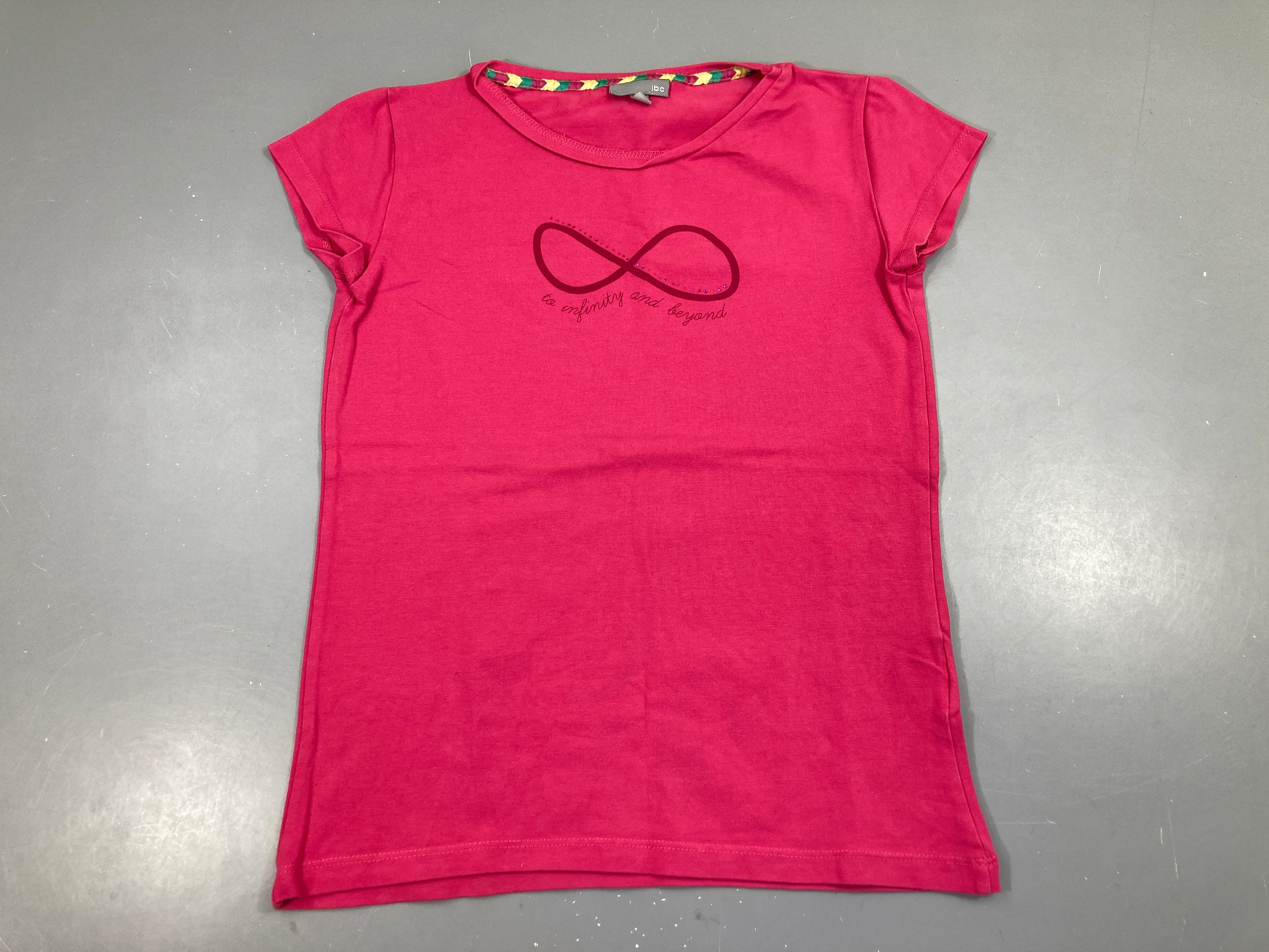 T-shirt m.c rose infinity