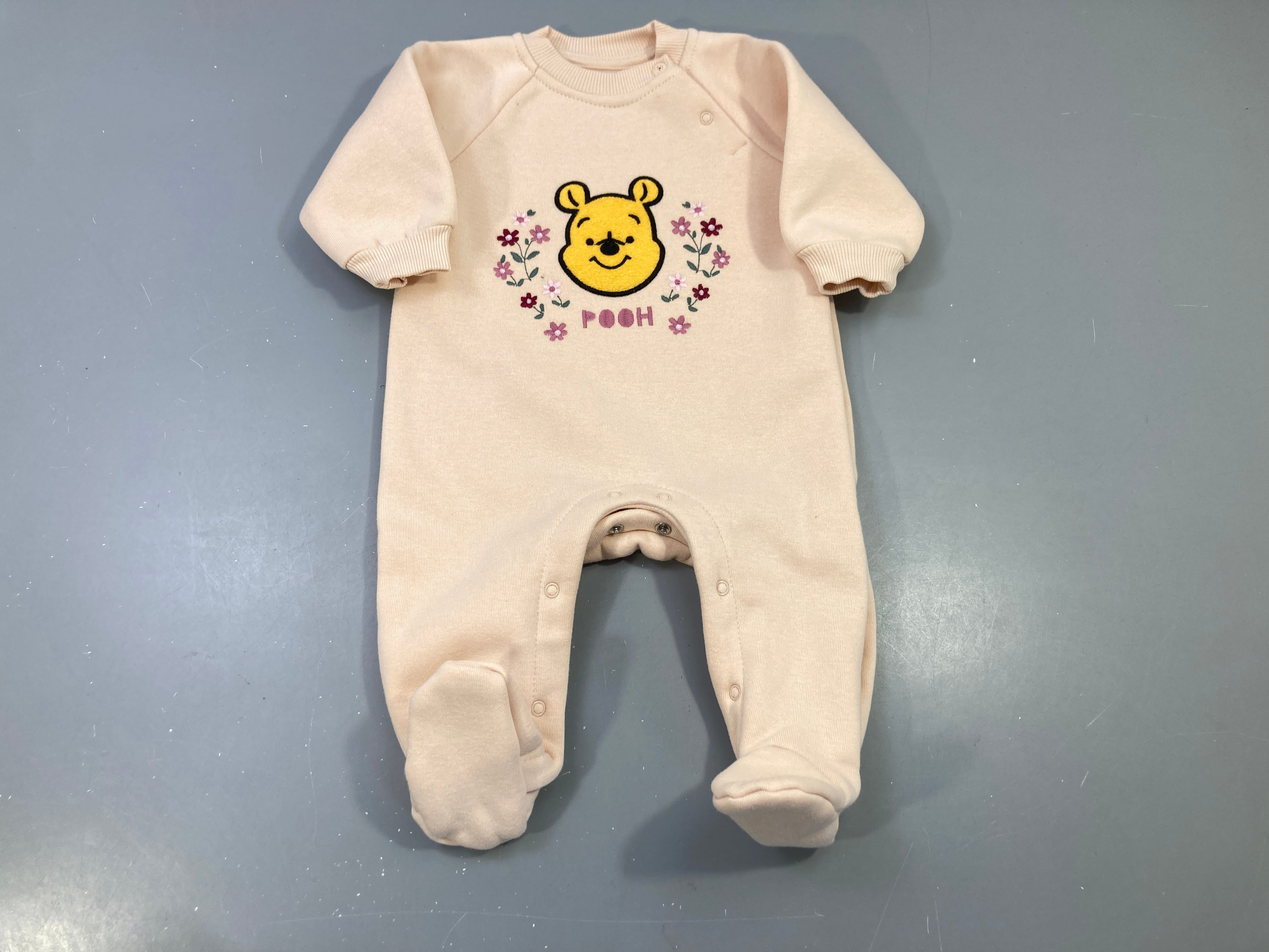 Pyjama molleton rose clair Winnie