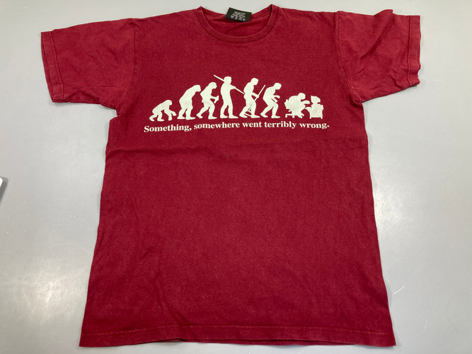 T-shirt m.c bordeaux, something,somewere, UNFLEGGED, moins cher chez Petit Kiwi
