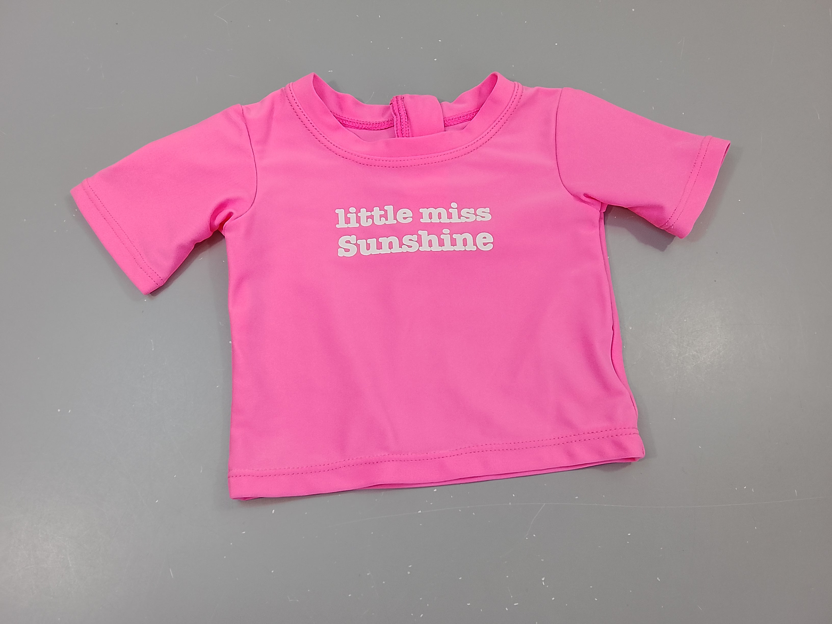 T-shirt m.c anti-uv rose 