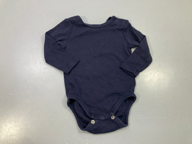 Body m.l bleu marine uni, moins cher chez Petit Kiwi