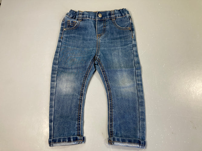 Jeans à revers, moins cher chez Petit Kiwi