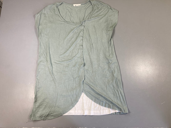 T-shirt m.c d'allaitement bleu, Zalando, moins cher chez Petit Kiwi
