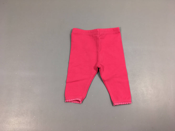 Legging rose vif, moins cher chez Petit Kiwi