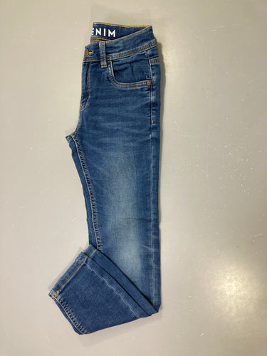 Pantalon jean bleu délavé Jog Denim, moins cher chez Petit Kiwi
