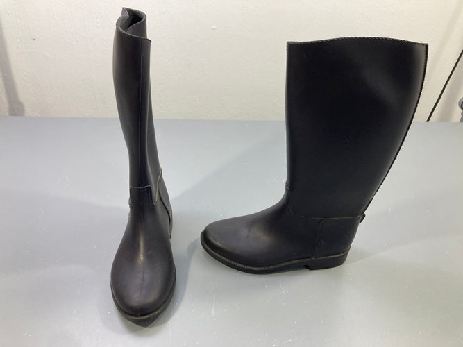 Bottes d'équitation noires, 30, moins cher chez Petit Kiwi