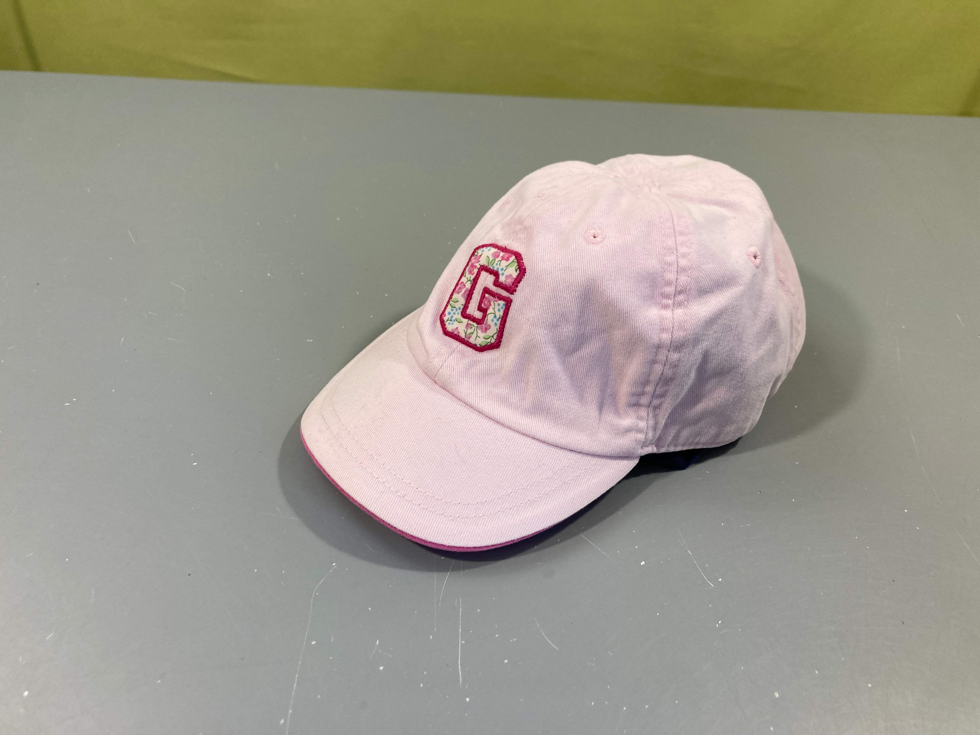 Casquette rose pâle G
