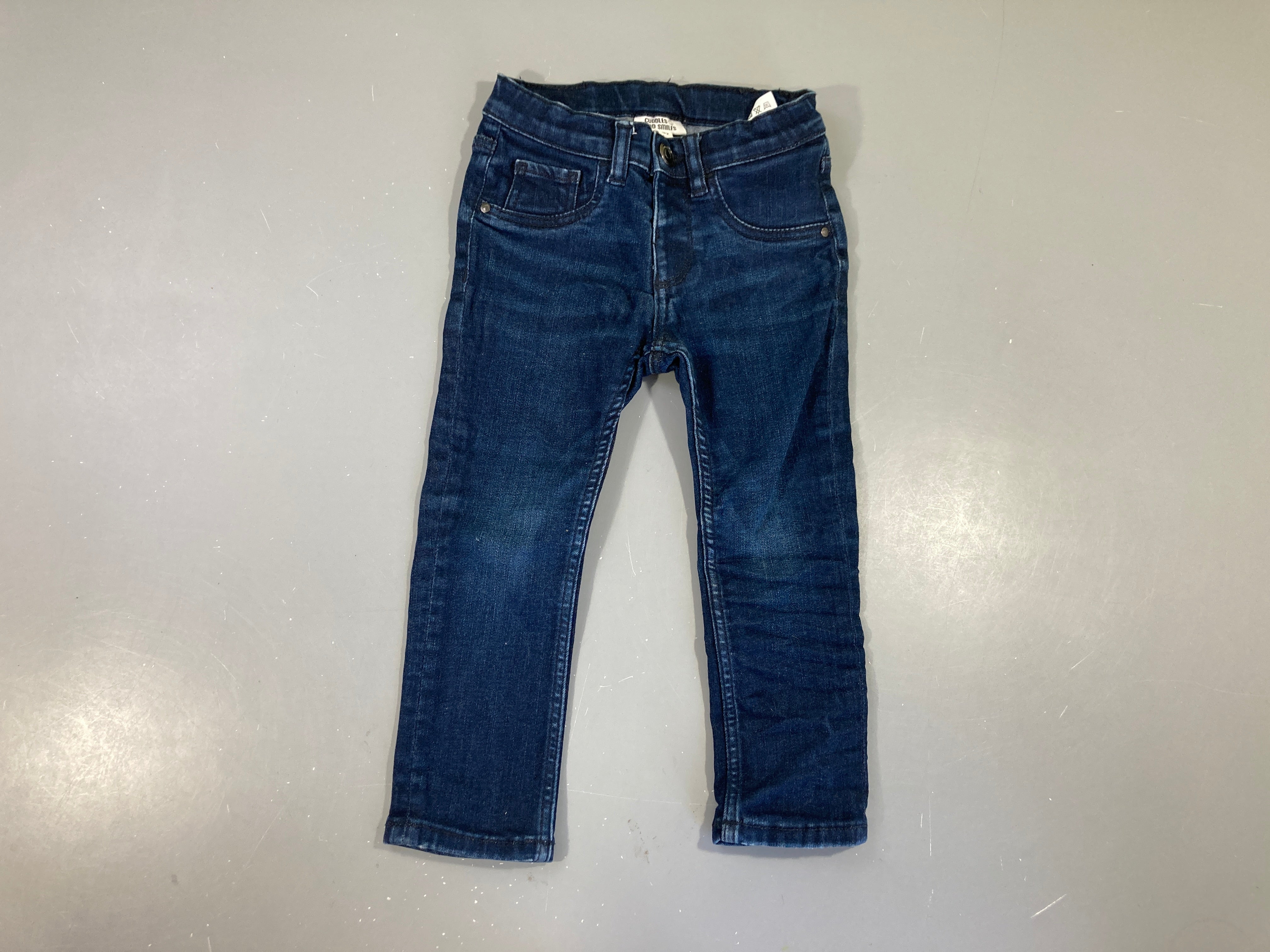 Jeans élasthane détendu ++ haines