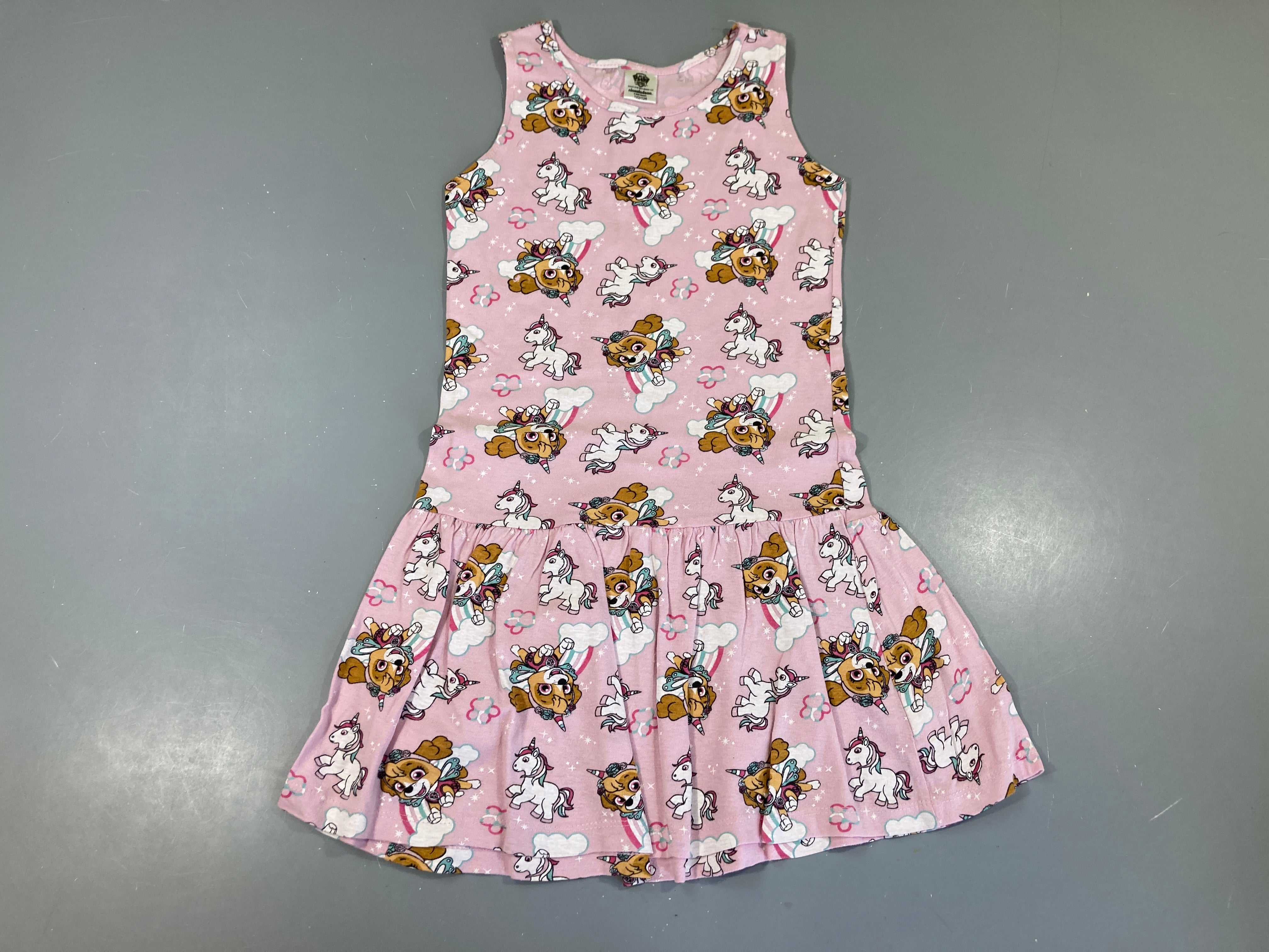 Robe s.m jersey rose clair Pat patrouille