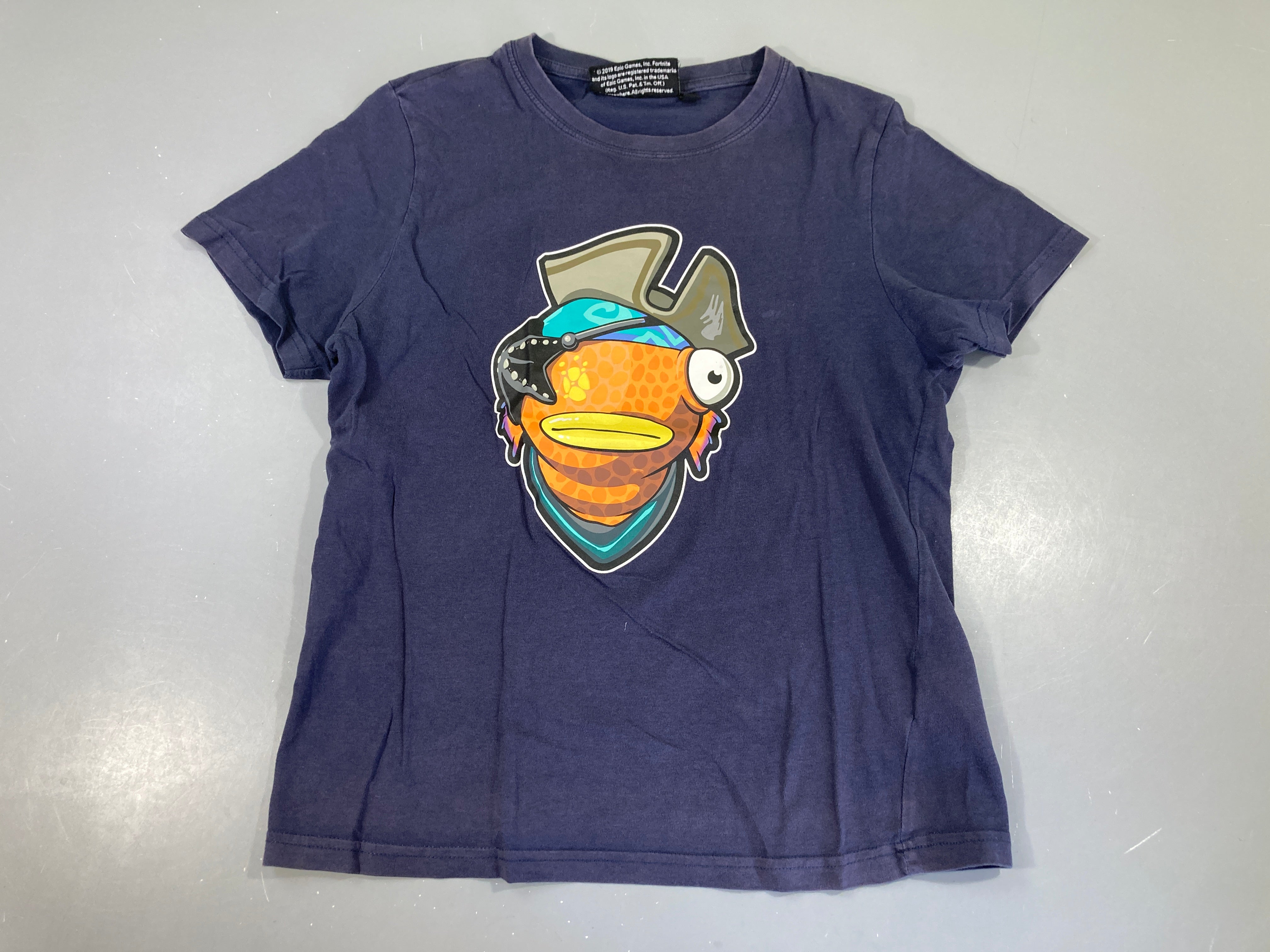 T-shirt m.c bleu foncé Fortnite