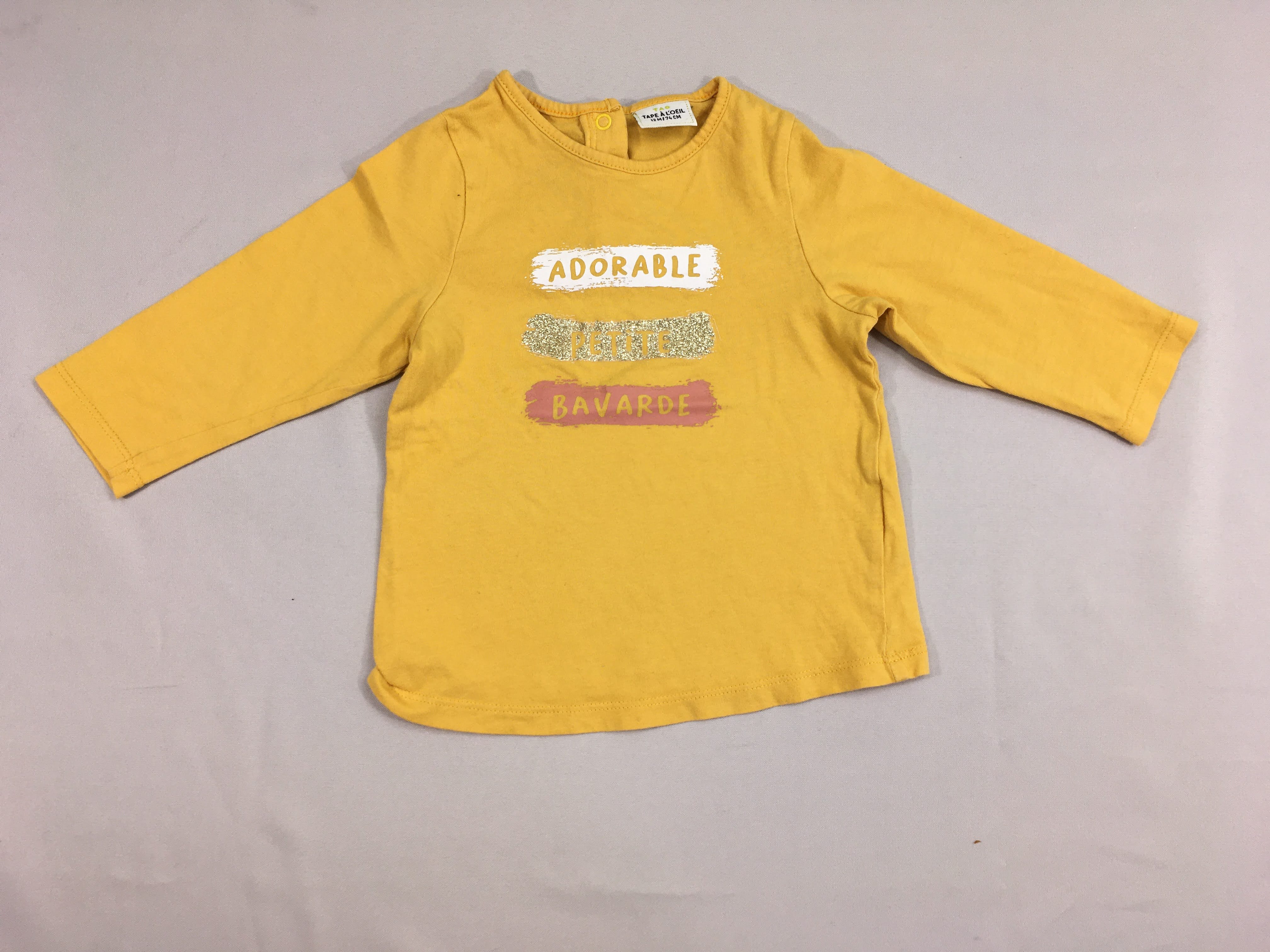 T-shirt m.l jaune Adorable