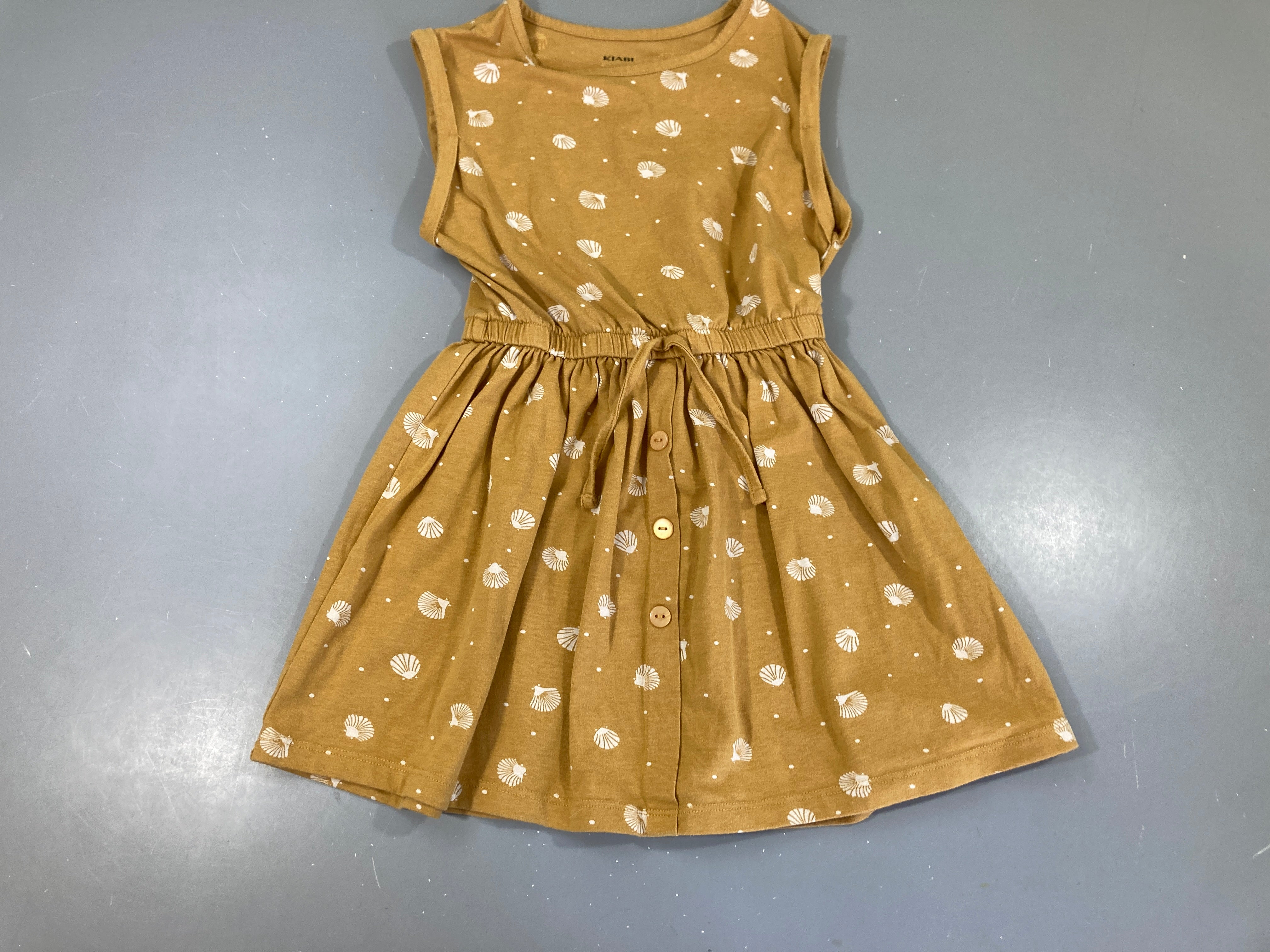 Robe s.m ocre coquillage légèrement bouloché