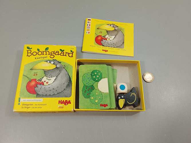 Boomgard (jeu de carte le verger)  Complet (3-6a), moins cher chez Petit Kiwi