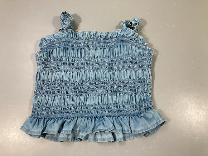 Blouse s.m denim s.moks, moins cher chez Petit Kiwi