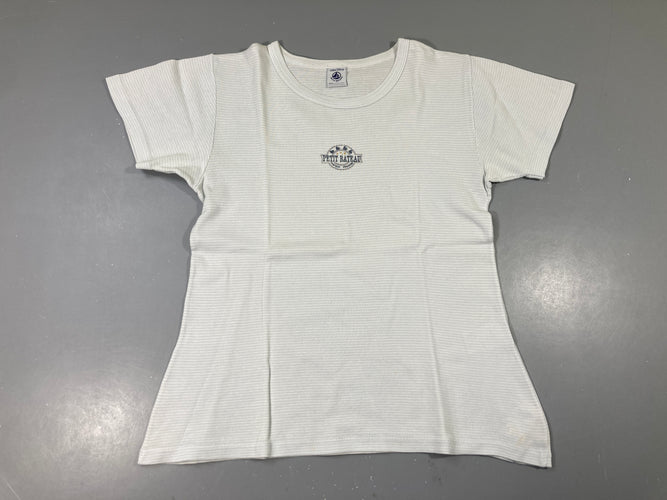 Chemisette m.c ligné, moins cher chez Petit Kiwi
