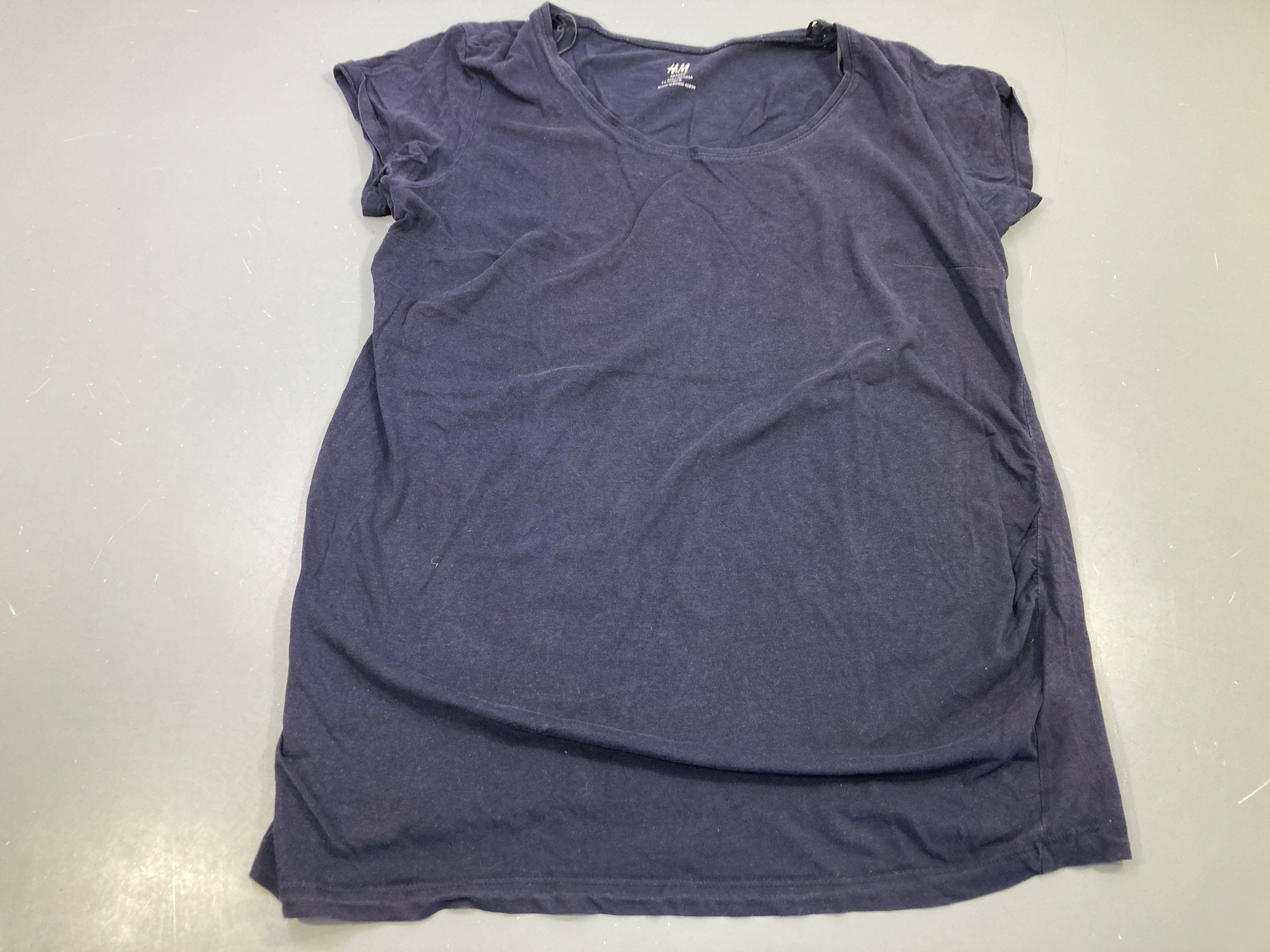 T-shirt m.c de grossesse bleu marine