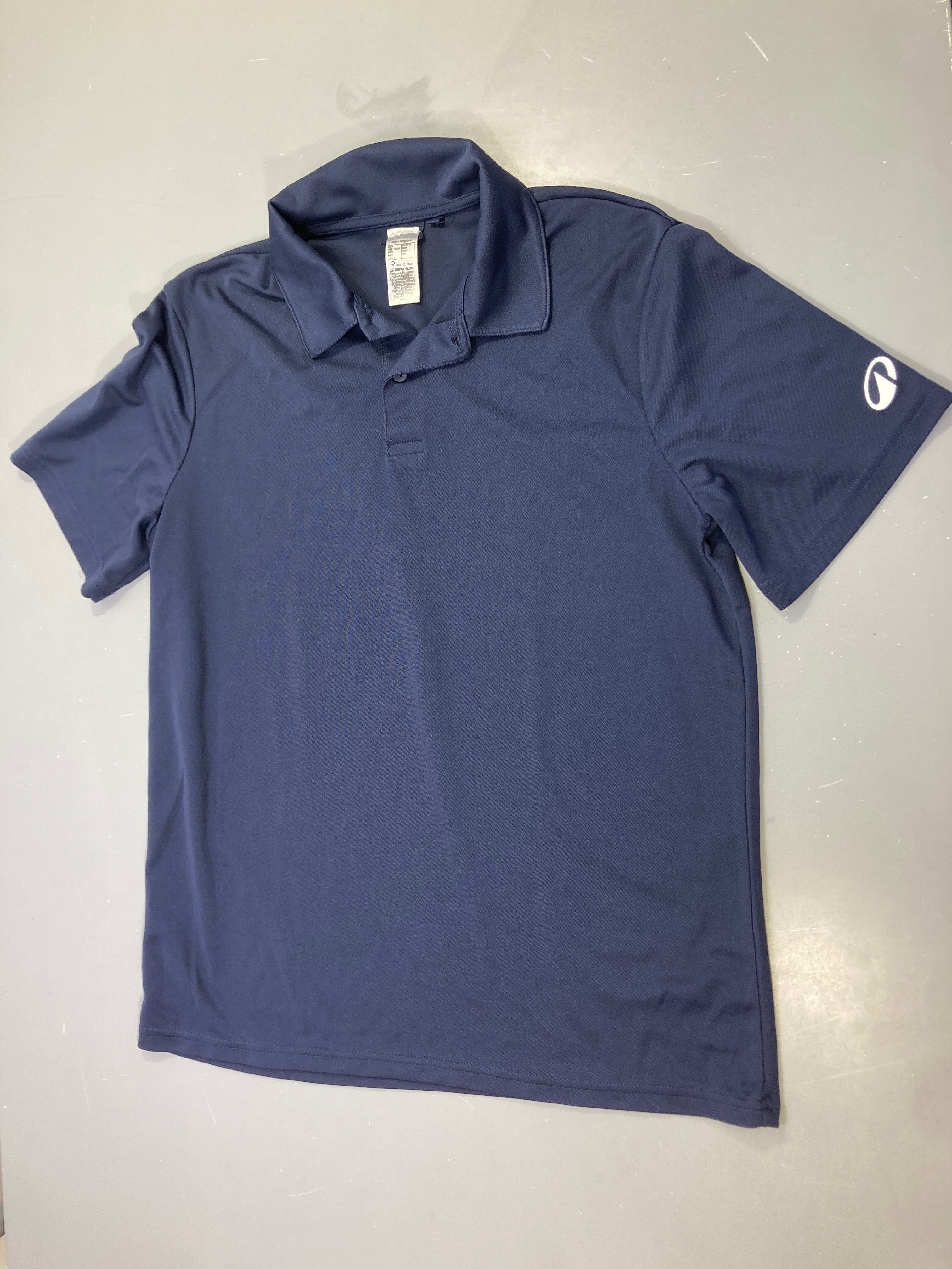 Polo m.c de sport bleu foncé