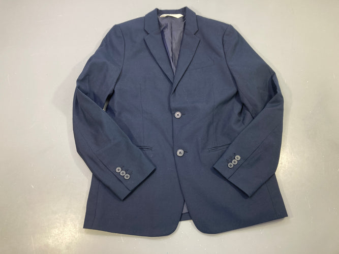 Veste de costume bleu marine, 2 boutons, moins cher chez Petit Kiwi