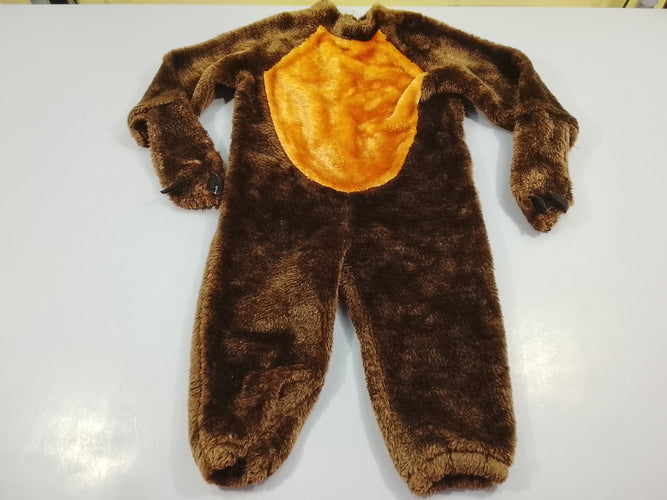 Déguisement combinaison peluche ours, moins cher chez Petit Kiwi