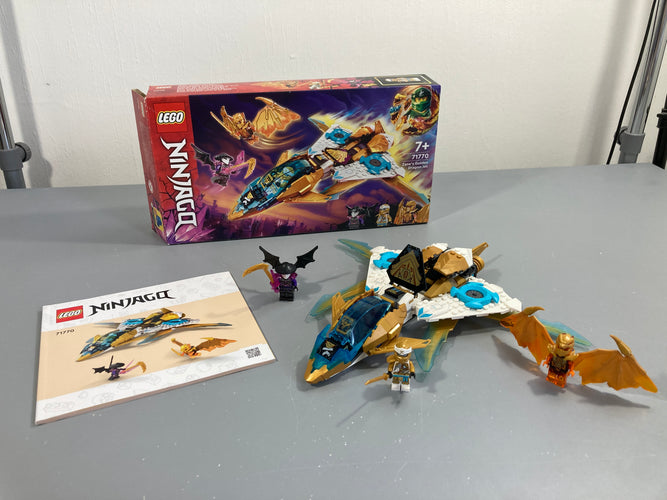 NINJAGO®  71770 Le jet dragon d’or de Zane, moins cher chez Petit Kiwi