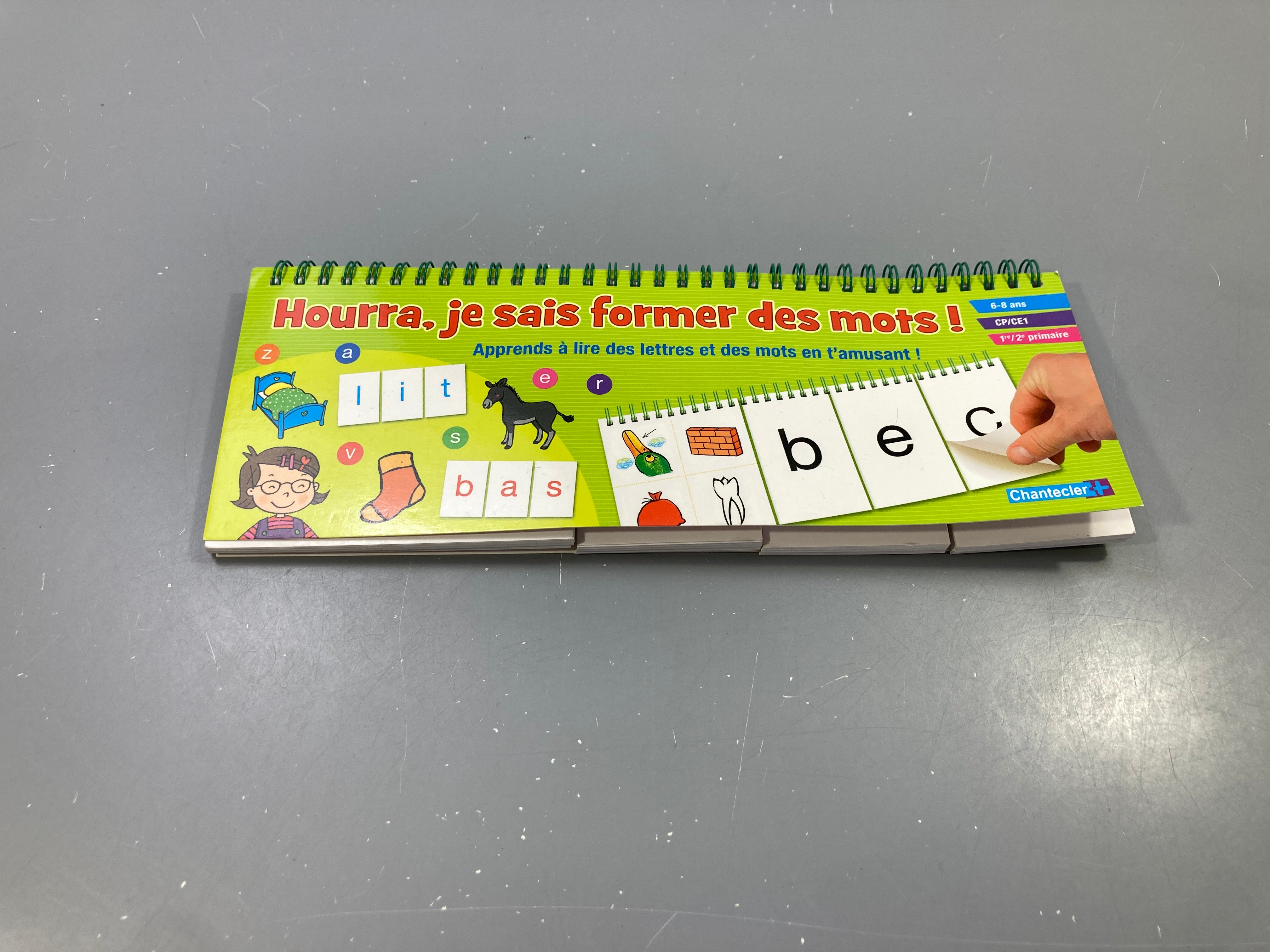 Hourra je sais former des mots 6-8a
