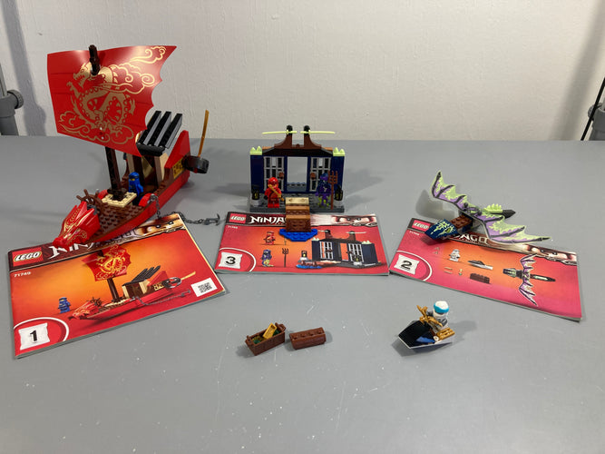 NINJAGO® 71749 L'ultime QG des Ninjas, moins cher chez Petit Kiwi