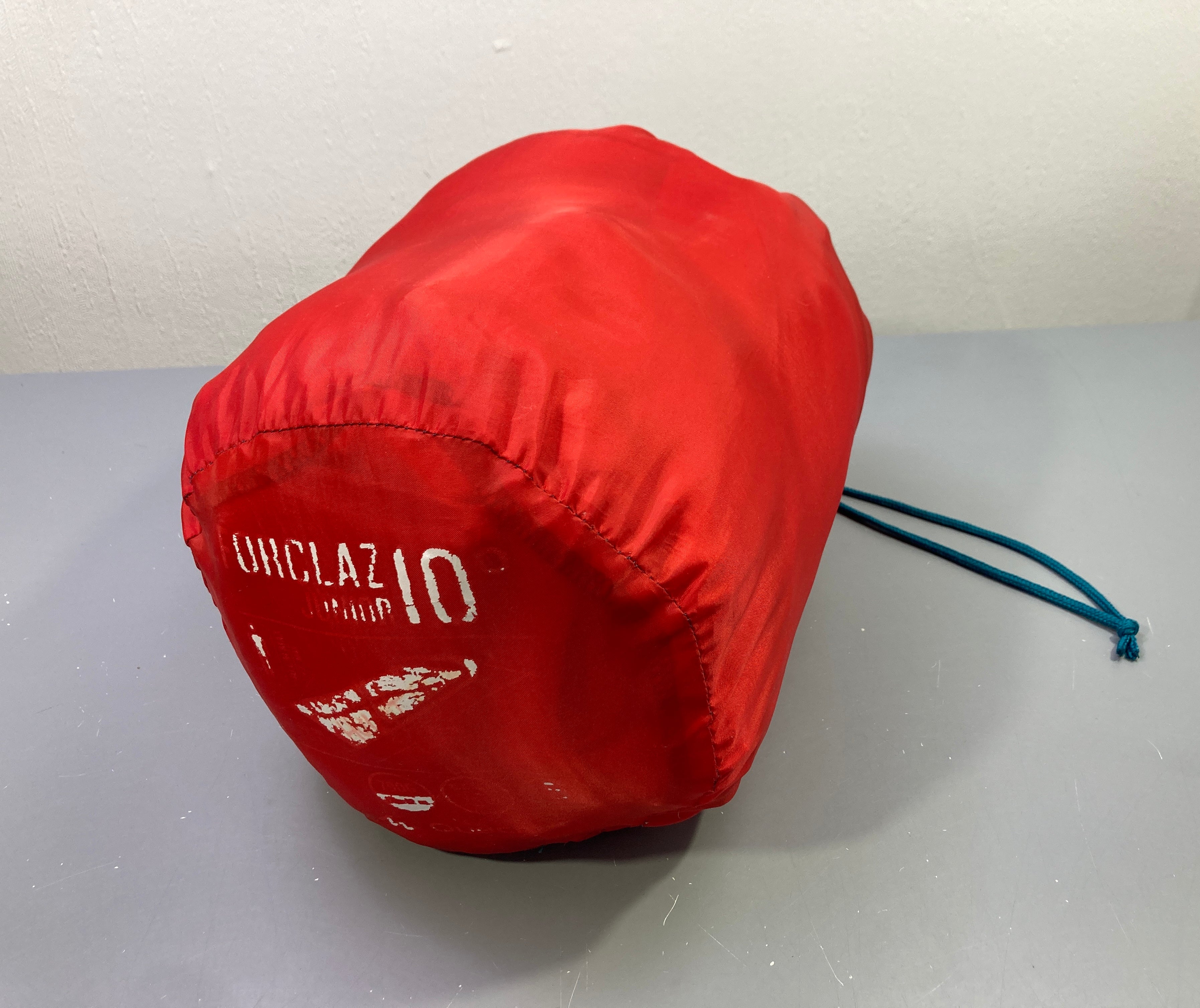 Sac de couchage rouge/bleu Forclaz junior 10°, 140cm max
