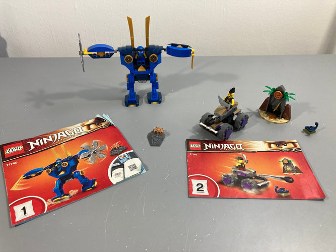 NINJAGO® 71740 L'electrorobot de Jay, moins cher chez Petit Kiwi