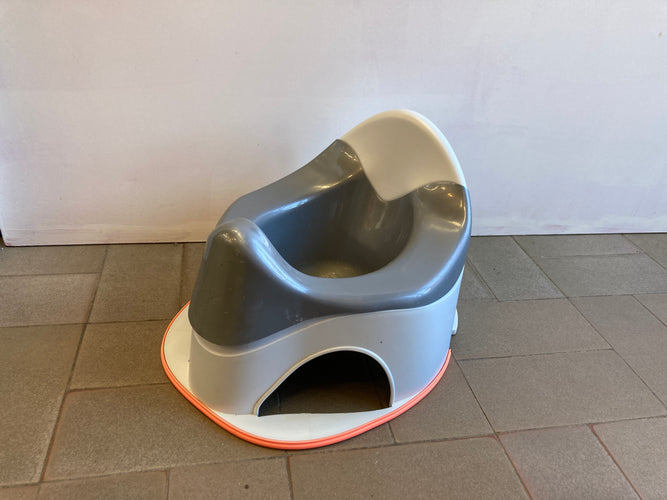 Petit pot gris griffé intérieur, moins cher chez Petit Kiwi