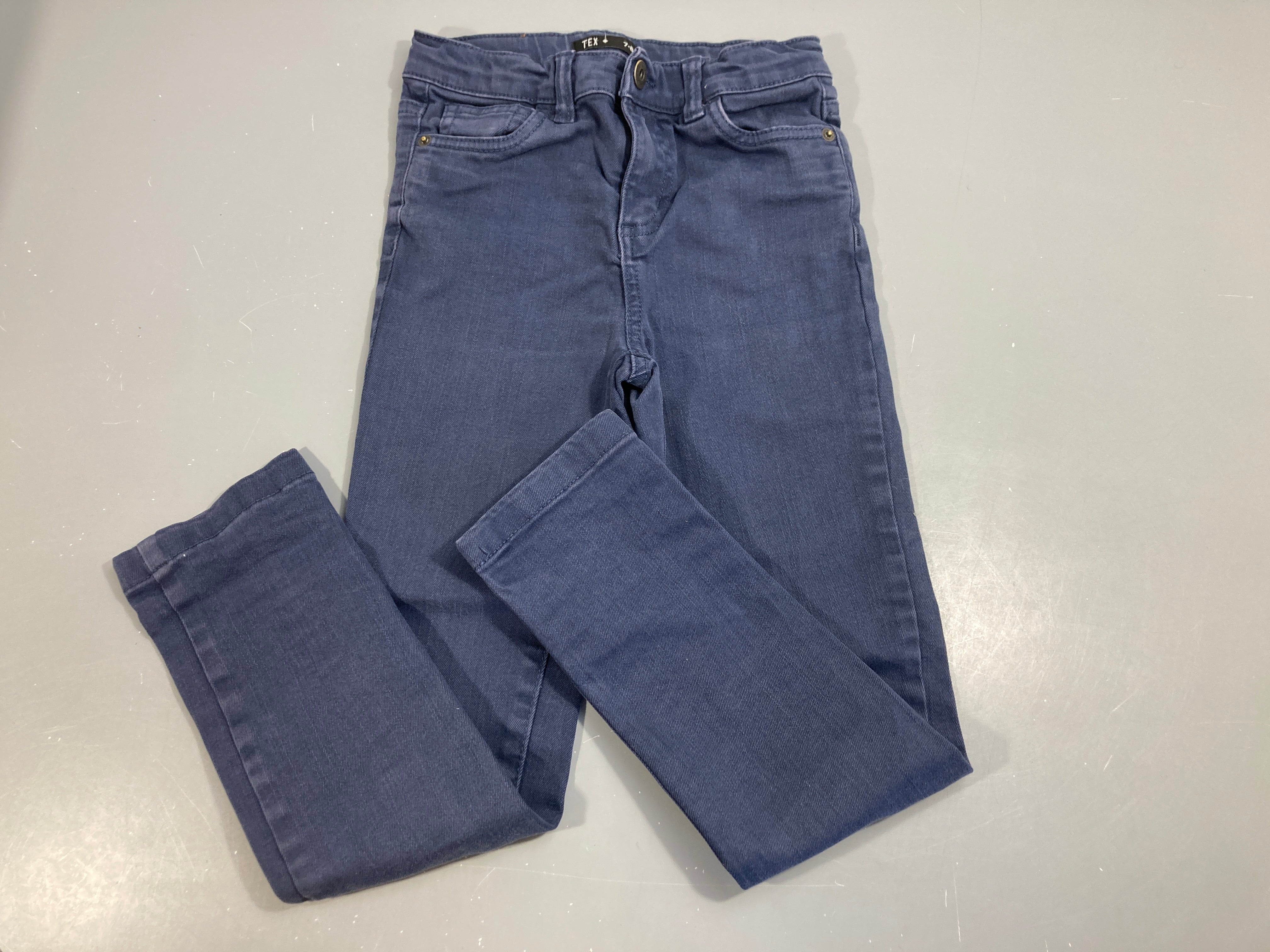 Pantalon toile bleu foncé