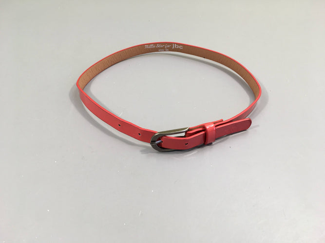 Ceinture rose vernie, moins cher chez Petit Kiwi
