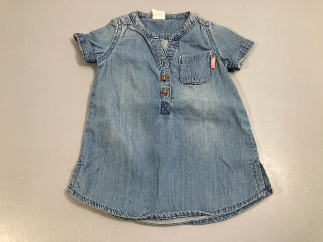 Robe m.c jean bleu, moins cher chez Petit Kiwi
