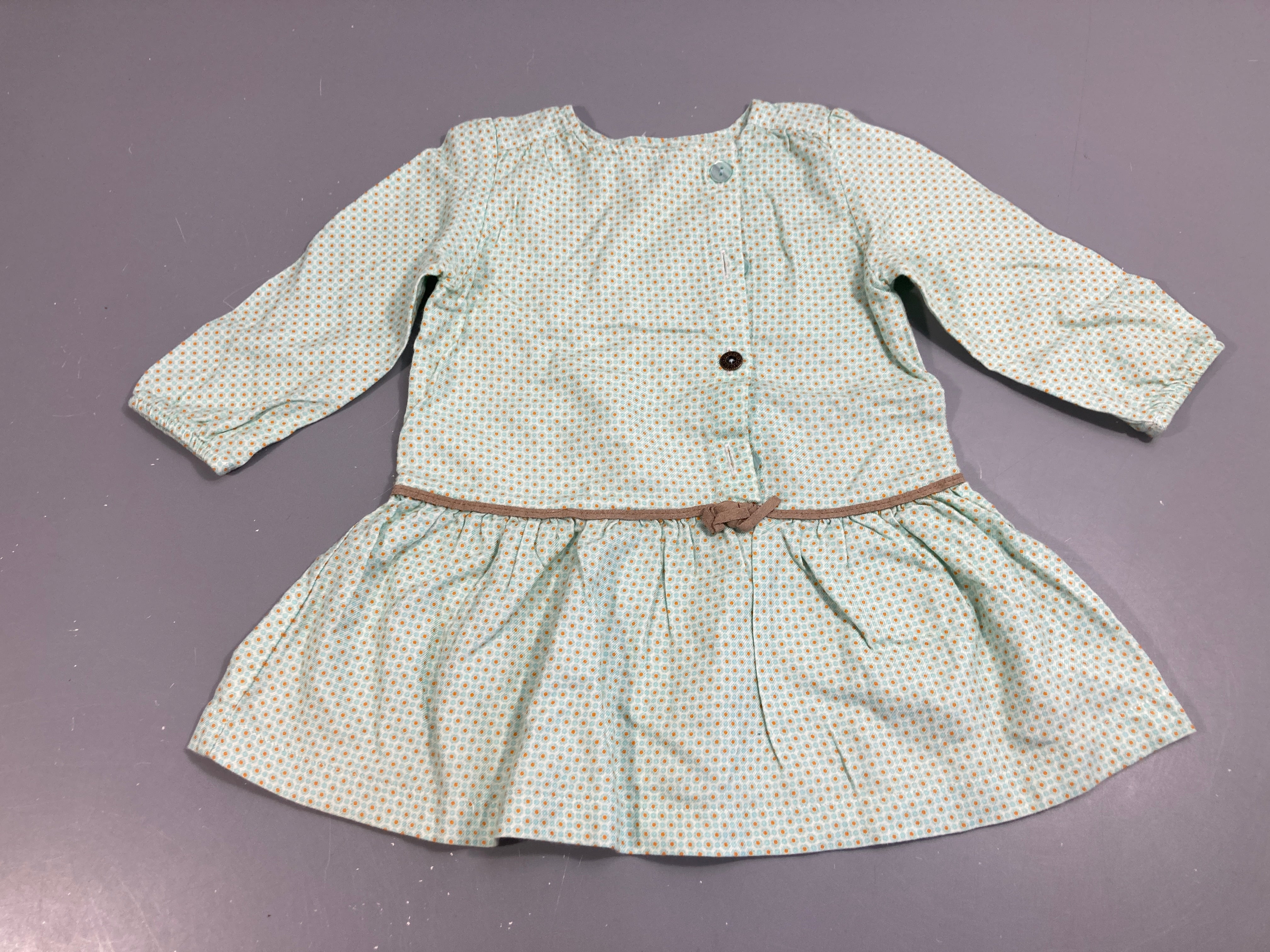 Robe m.l vert d'eau