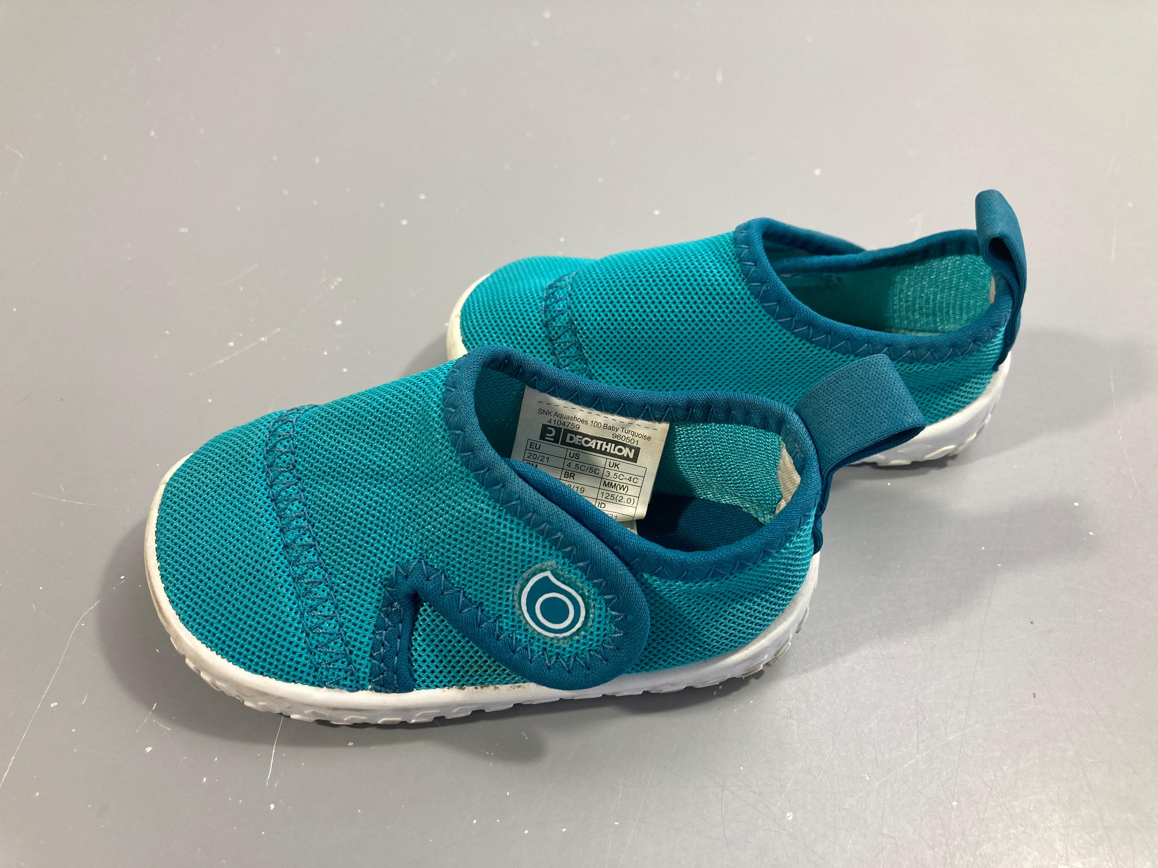 Chaussures d'eau en  turquoise, P20/21