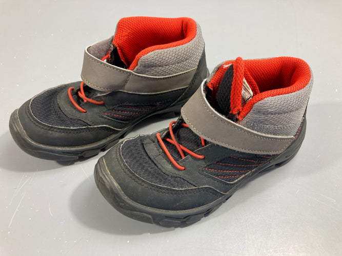 Chaussures de marche noir et gris, P32, QUECHUA, moins cher chez Petit Kiwi