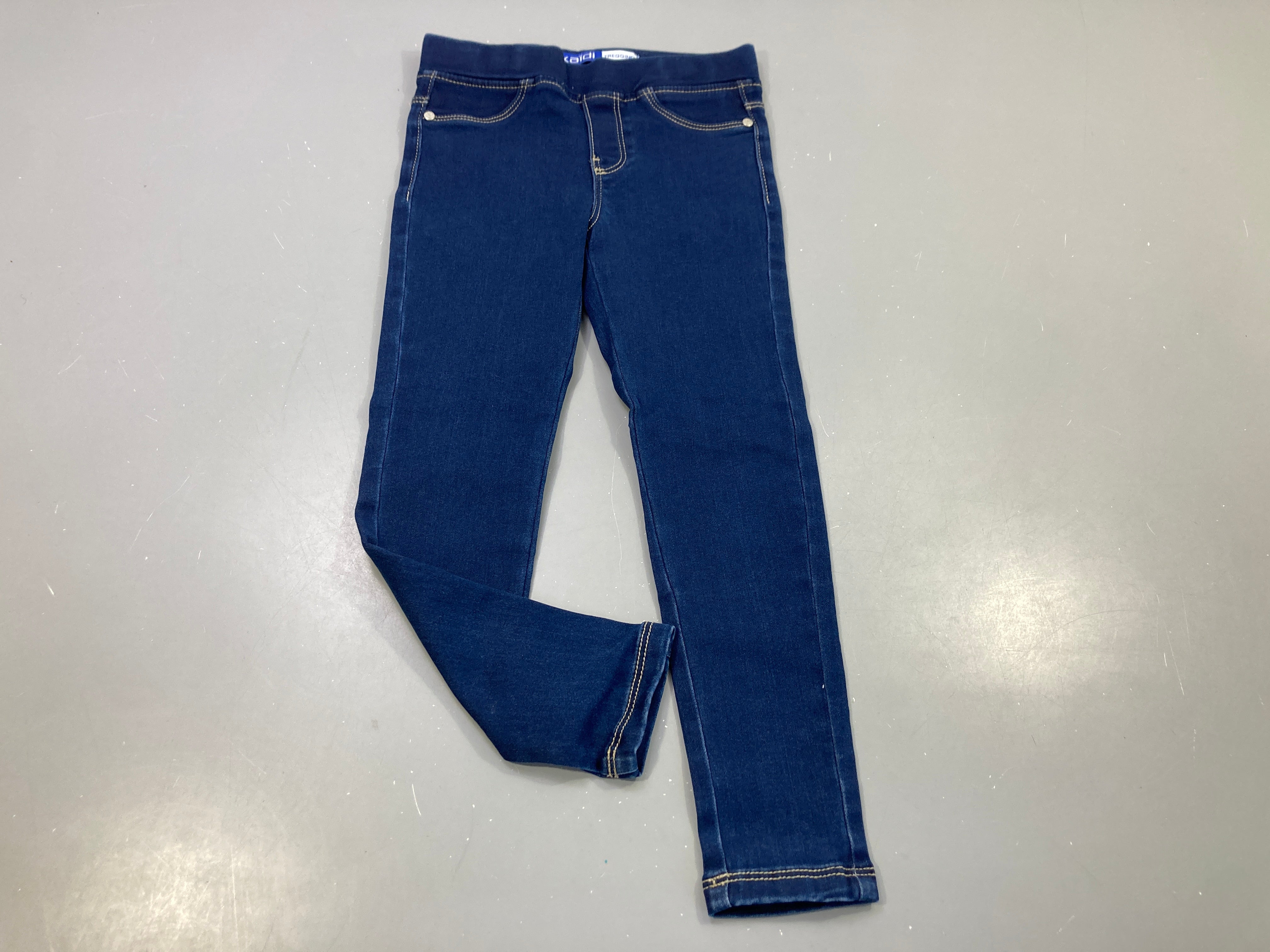 Tregging bleu denim