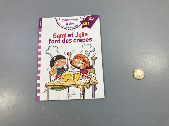 Sami et Julie font des crêpes Ce1-J'apprends à lire, moins cher chez Petit Kiwi