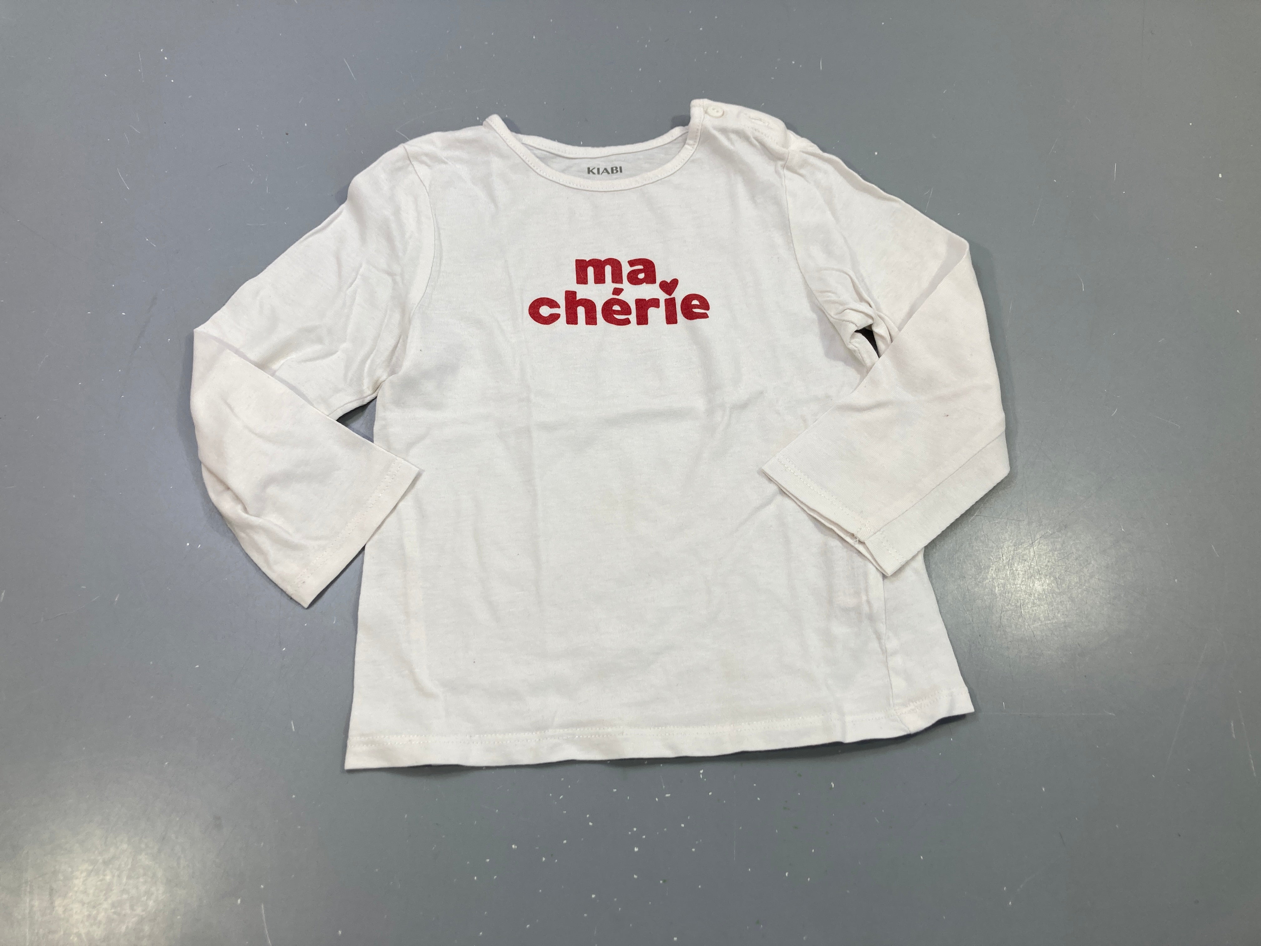 T-shirt m.l blanc  