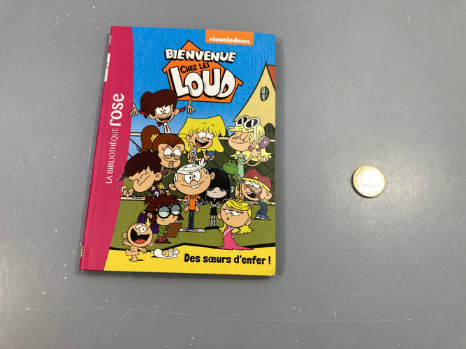 Bienvenue chez les Loud-Des soeurs d'enfer!-Bibiothèque rose, moins cher chez Petit Kiwi