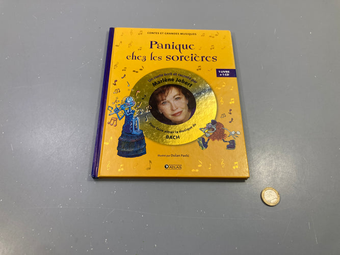 Panique chez les sorcières avec CD Dès 5a Marlène Jobert, moins cher chez Petit Kiwi
