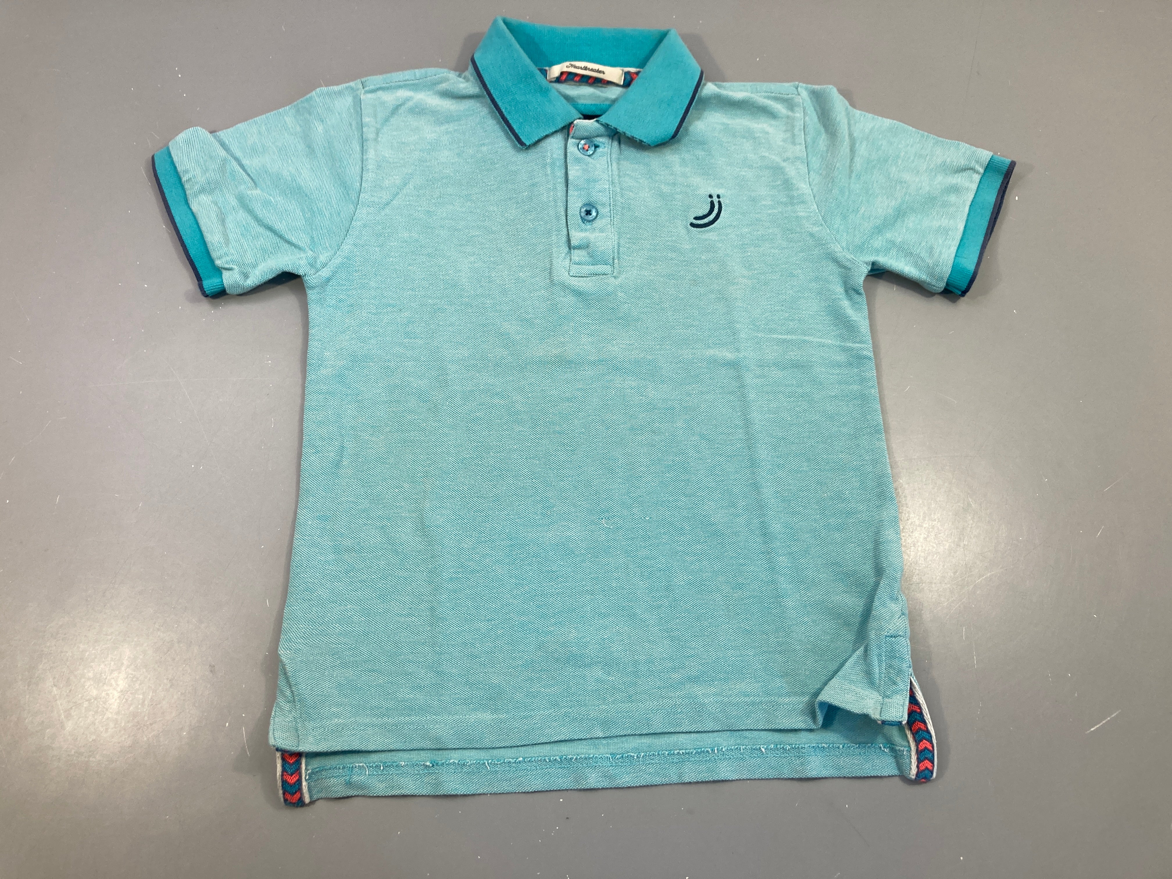 Polo m.c turquoise