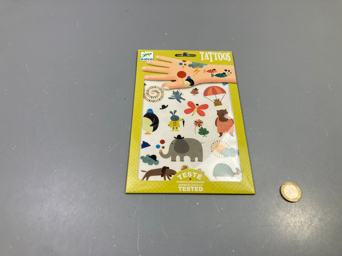 Neuf-Tattoos +3a, moins cher chez Petit Kiwi