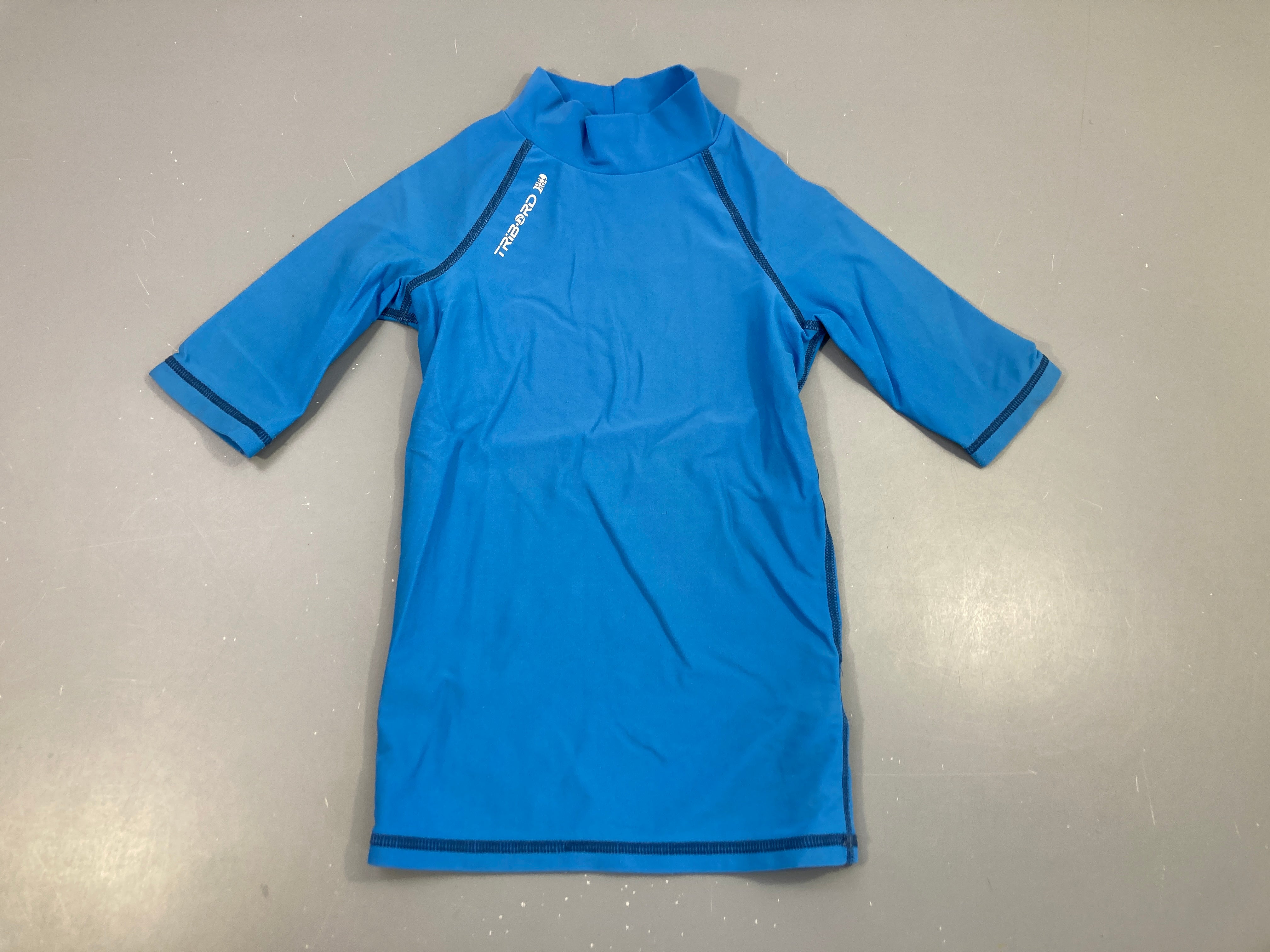 T-shirt m.c anti-uv bleu tribord