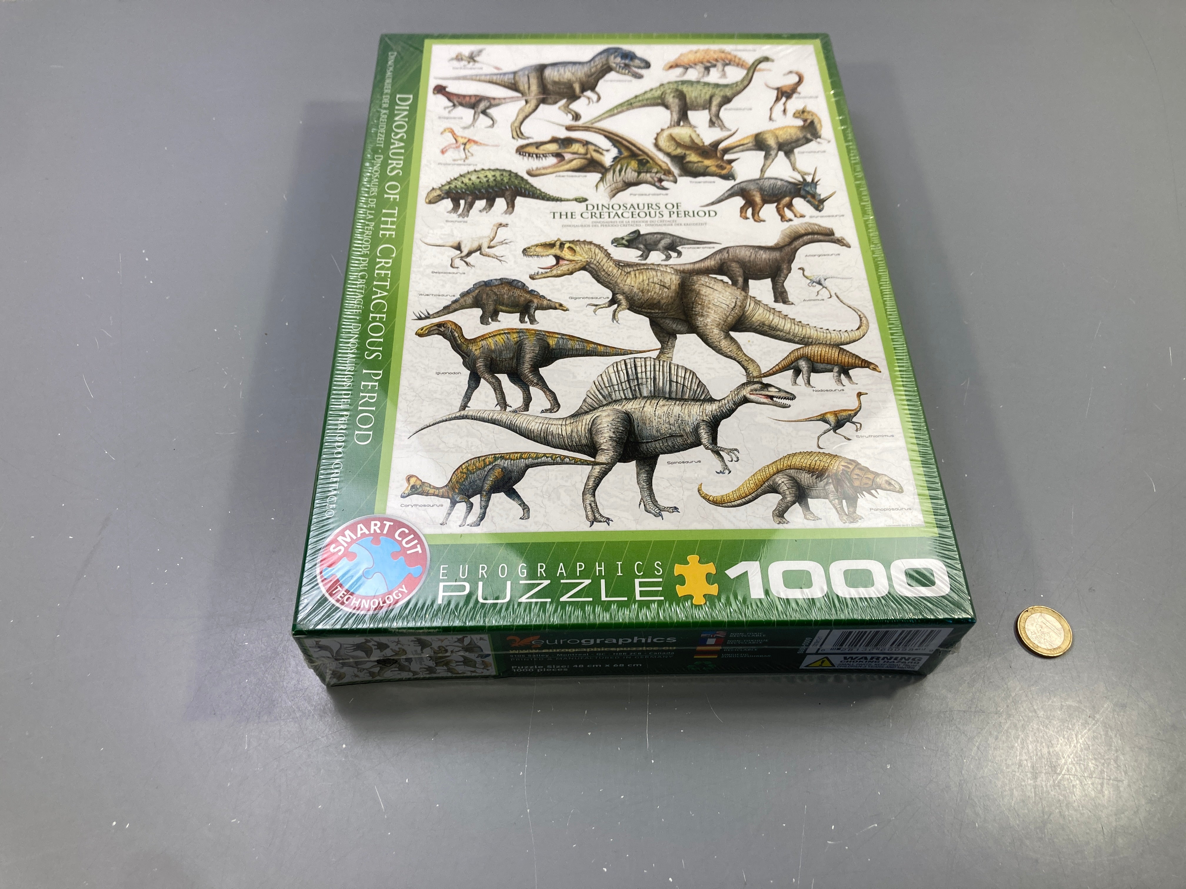 Neuf-Sous Blister Puzzle 1000pcs Dinosaurs