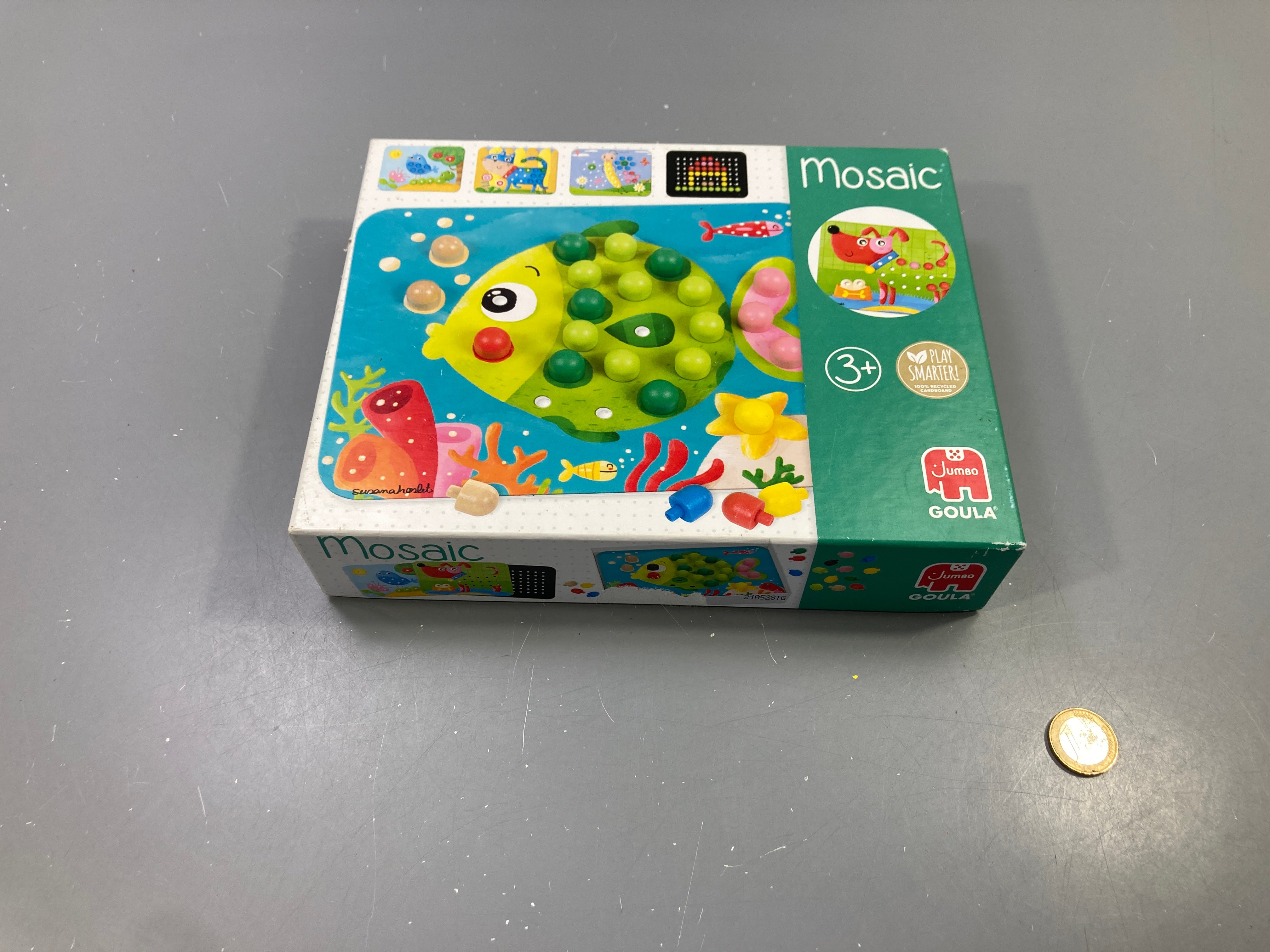 Jeu de mosaïque à picots Mosaic, Jumbo Goula, dès 3 ans