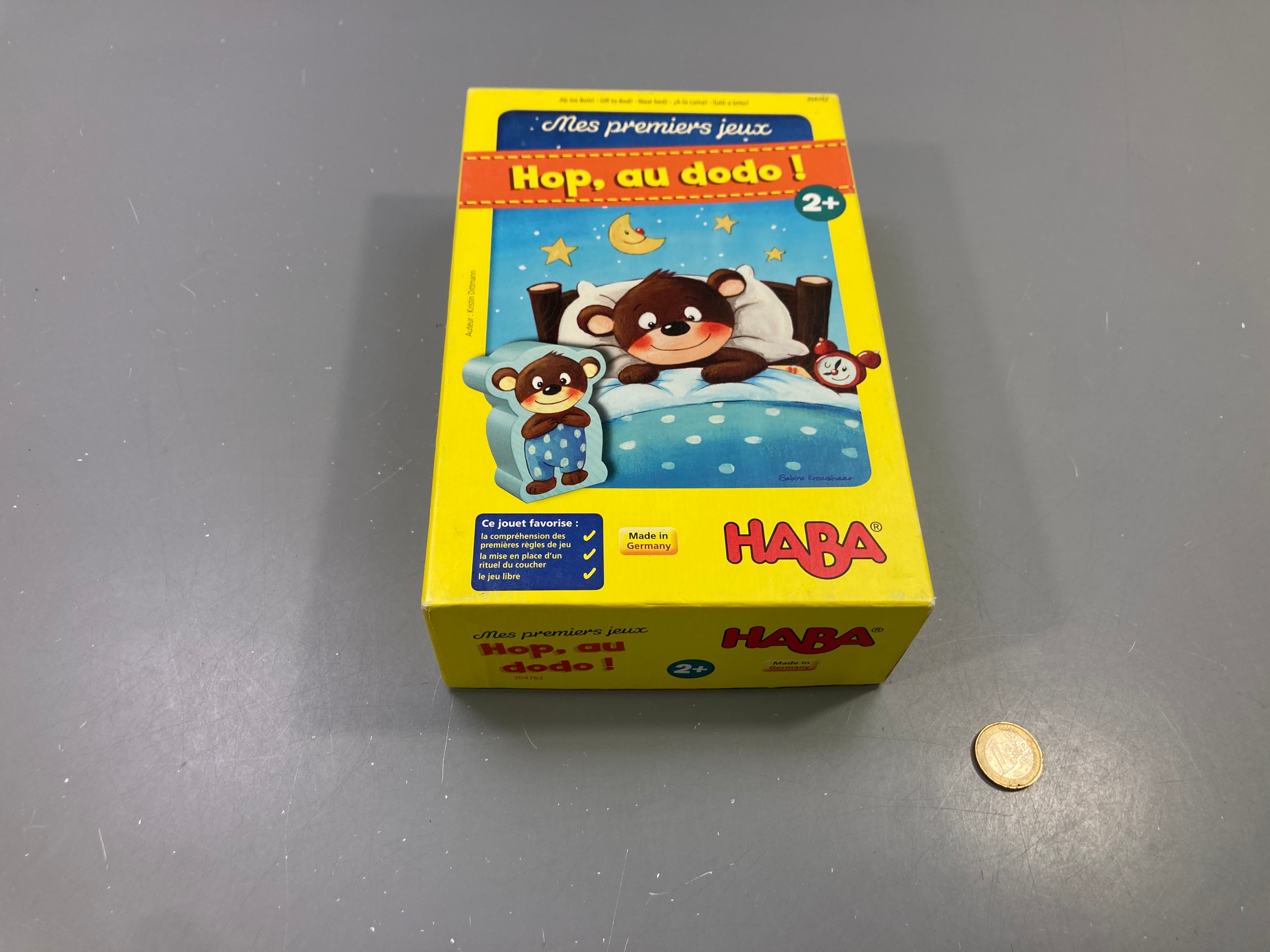 Jeu Hop, au dodo !, Mes premiers jeux, Haba, dès 2 ans